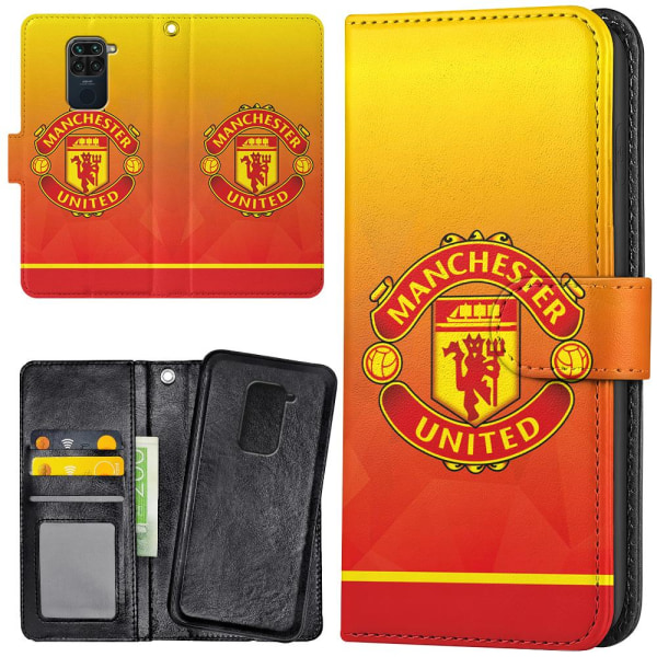 Xiaomi Redmi Note 9 - Mobilcover/Etui Cover Manchester United