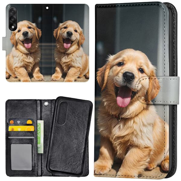 OnePlus Nord 5 - Lommebok Deksel Puppy
