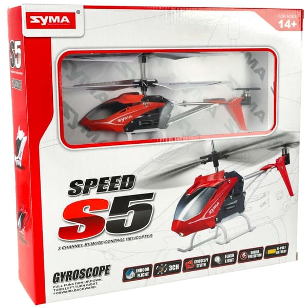 RC Helikopter - SYMA S5 Red