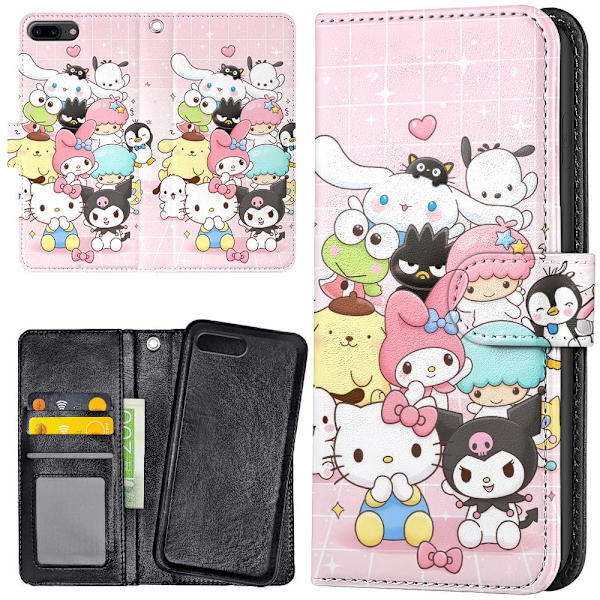 iPhone 7/8 Plus - Plånboksfodral/Skal Sanrio Kitty