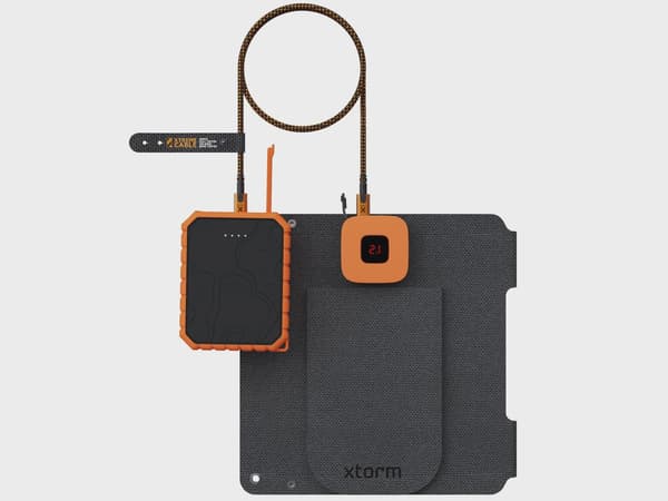 Xtorm Kraftfull 14W Solcellspanel IPX4 USB-C/A utgångar