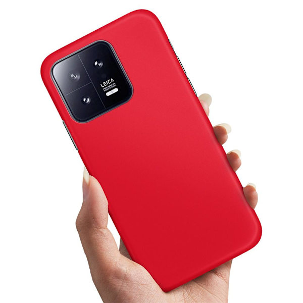 Deksel / Mobildeksel til Xiaomi 13 - Rød