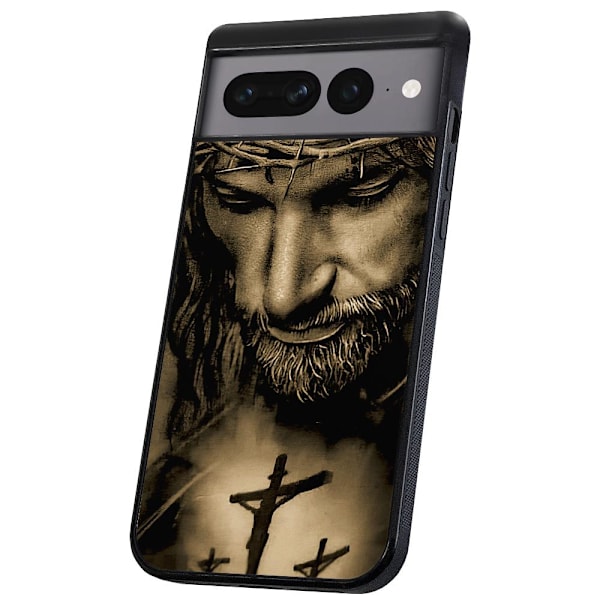 Google Pixel 7 Pro - Deksel/Mobildeksel Jesus