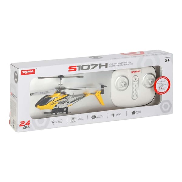RC Helikopter - SYMA S107H Yellow