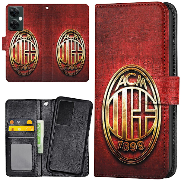 OnePlus Nord CE 3 Lite 5G - Lommebok Deksel A.C Milan