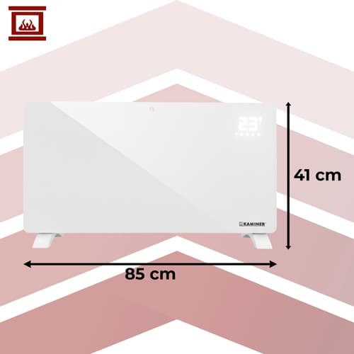 Konvektorelement / Portabelt Element - 2500W White