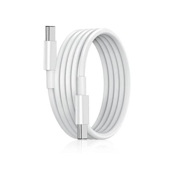 2M Laddare för Samsung - Snabbladdare - USB-C Laddare - Kabel White