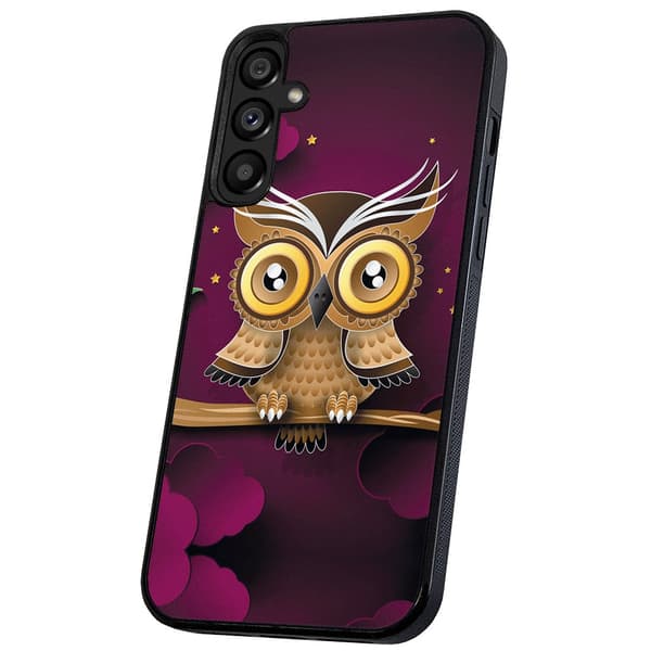 Samsung Galaxy A56 5G - Deksel/Mobildeksel Lysbrun Ugle
