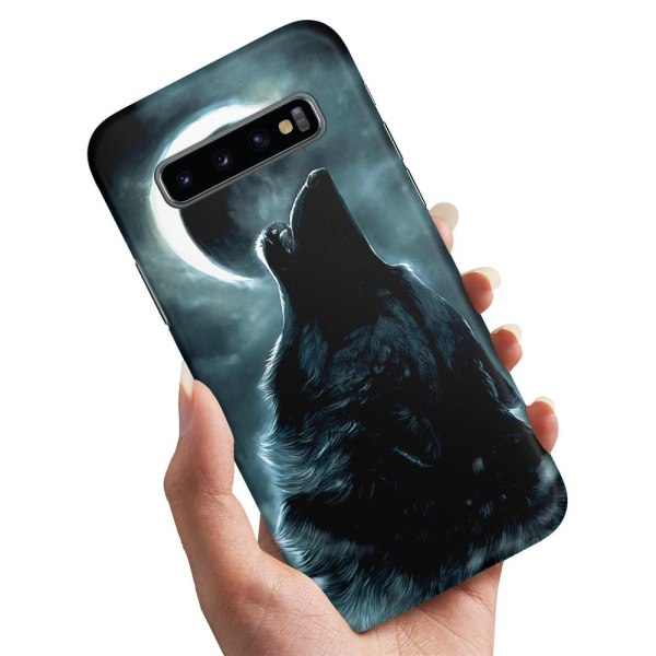 Samsung Galaxy S10 Plus - Deksel/Mobildeksel Wolf