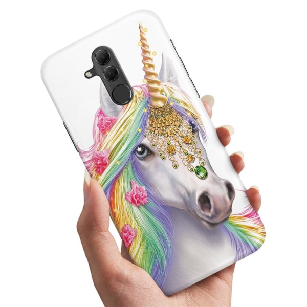 Huawei Mate 20 Lite - Cover/Mobilcover Unicorn/Enhjørning