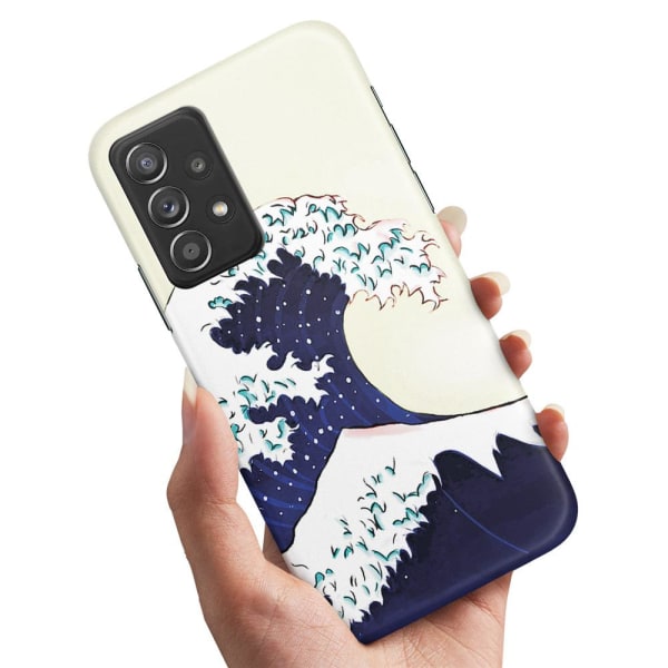 Samsung Galaxy A53 5G - Cover/Mobilcover Flodbølge Multicolor