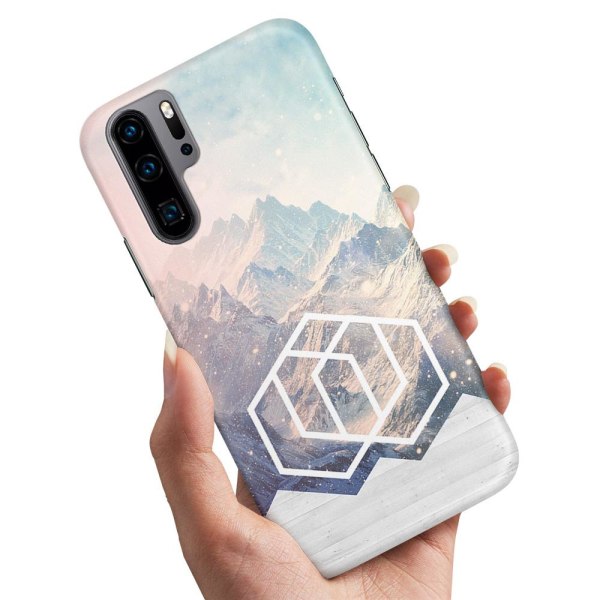 Huawei P30 Pro - Cover/Mobilcover Kunst Bjerg