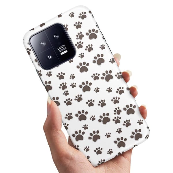 Deksel / Mobildeksel til Xiaomi 13 - Pote Mønster