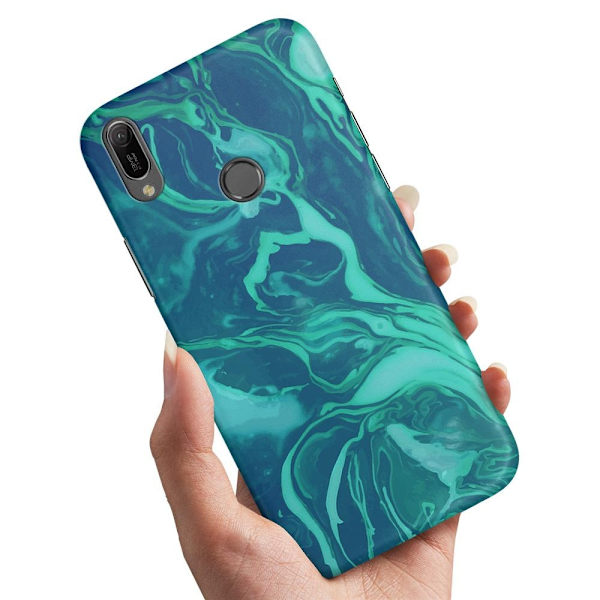 Huawei P30 Lite - Skal/Mobilskal Marmor multifärg