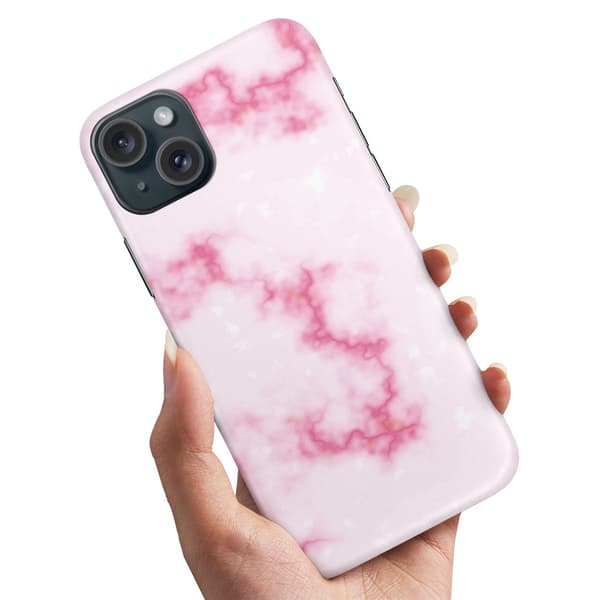 Cover / Mobilcover til iPhone 15 - Marmor