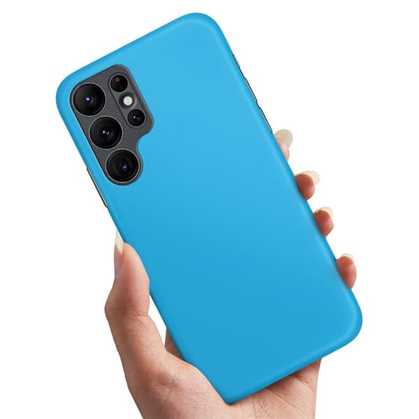 Deksel / Mobildeksel til Samsung Galaxy S23 Ultra - Lyseblå