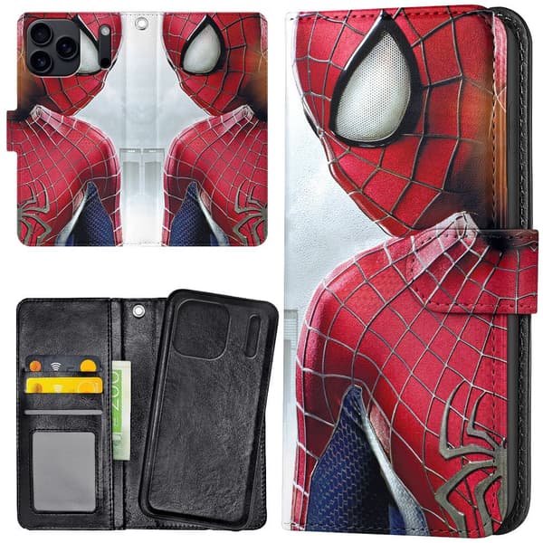 iPhone 17 / 18 Pro Max - Mobilcover/Etui Cover Spiderman