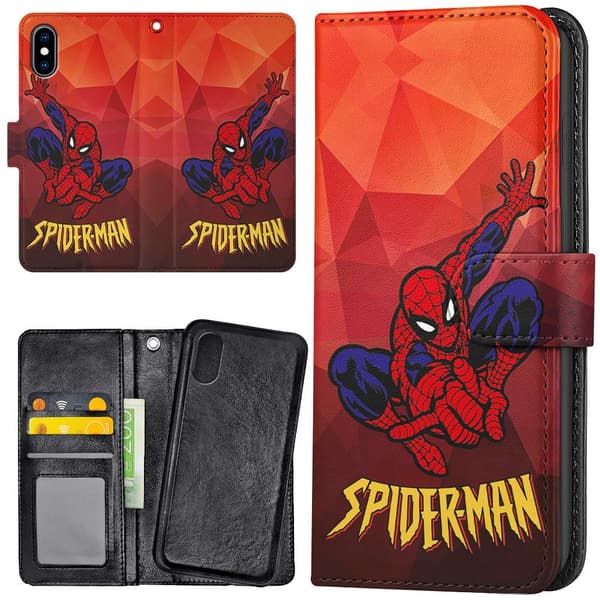 iPhone XR - Mobilcover/Etui Cover Spider-Man