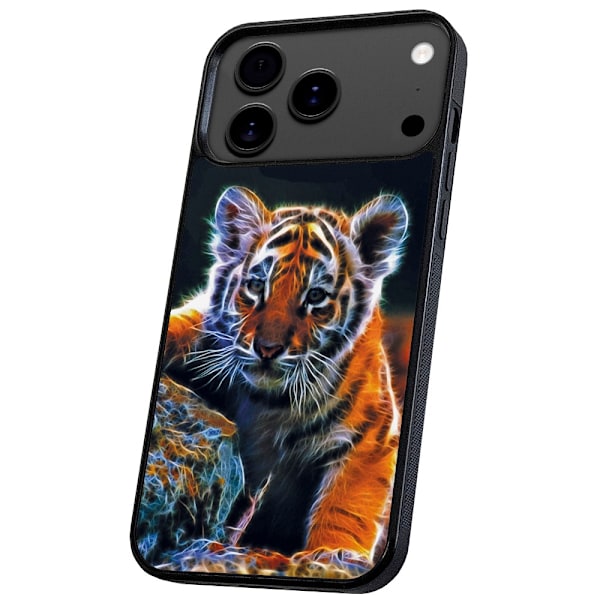 iPhone 17 Pro Max - Deksel/Mobildeksel Tigerunge