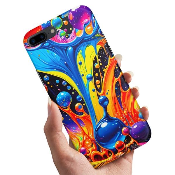 Cover / Mobilcover til iPhone 7 / 8 Plus - Abstract
