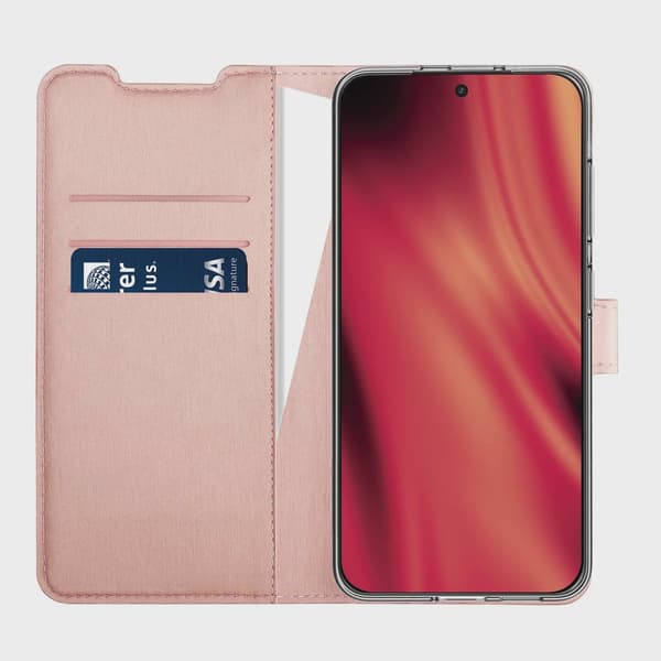 X2O Classic Wallet Plånboksfodral OnePlus 15 Rose Gold