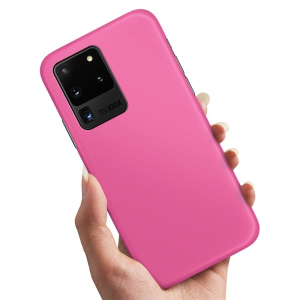 Samsung Galaxy S20 Ultra - Cover/Mobilcover Rosa Pink