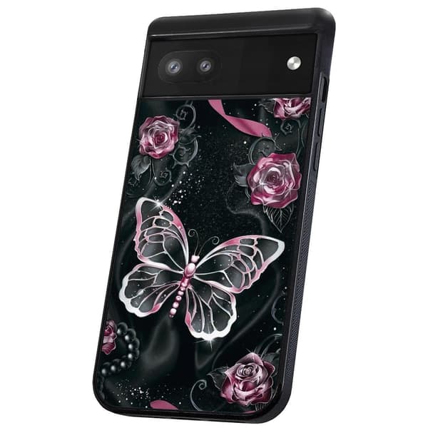 Google Pixel 6A - Cover/Mobilcover Sommerfugle