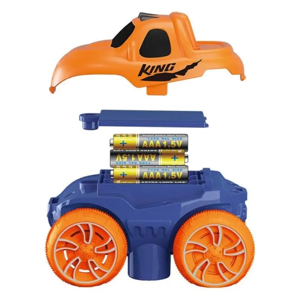 Race track - 193 elements + car 22461 Multicolor