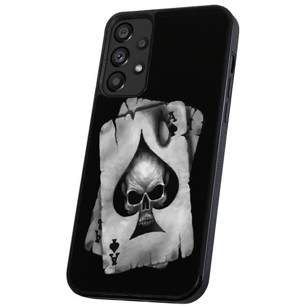 Samsung Galaxy A33 5G - Deksel/Mobildeksel Dødningehode Kortstokk Multicolor