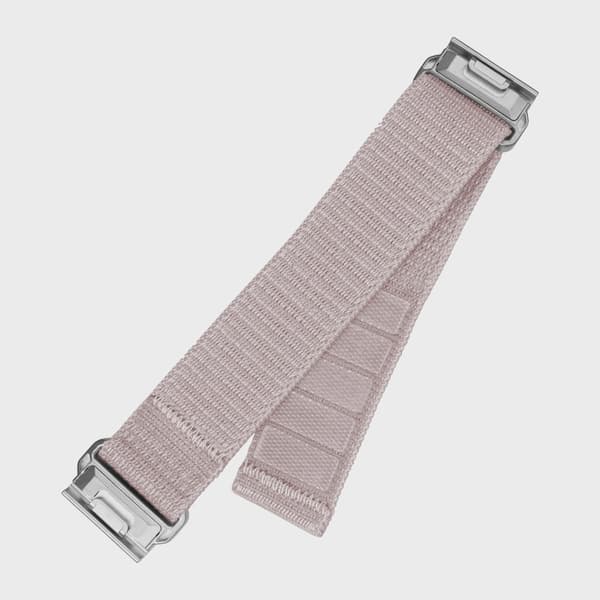 FIXED Nylonrem för Garmin QuickFit 22 mm Rosa Guld