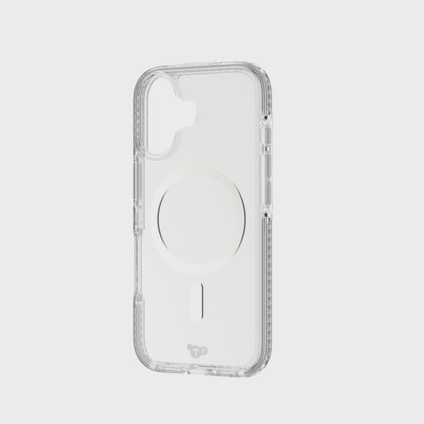 Tech21 Evo Crystal MagSafe iPhone 17 Klar/Silver