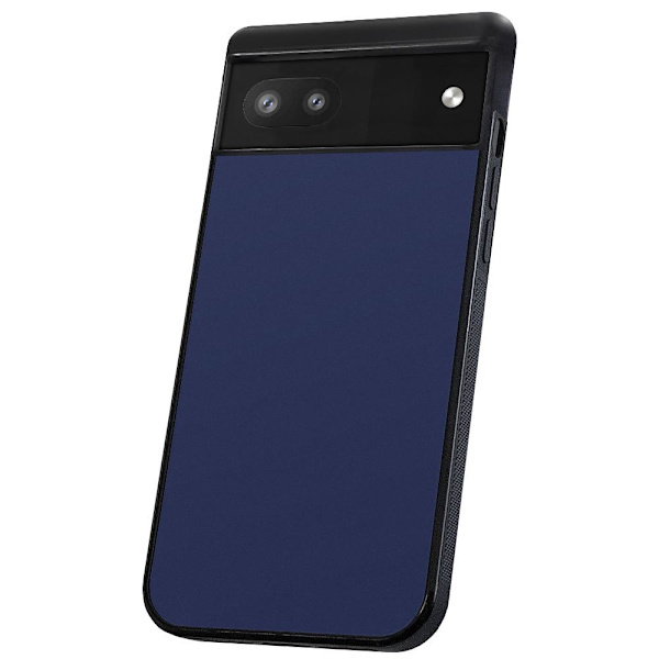 Google Pixel 6A - Deksel/Mobildeksel Mørkblå