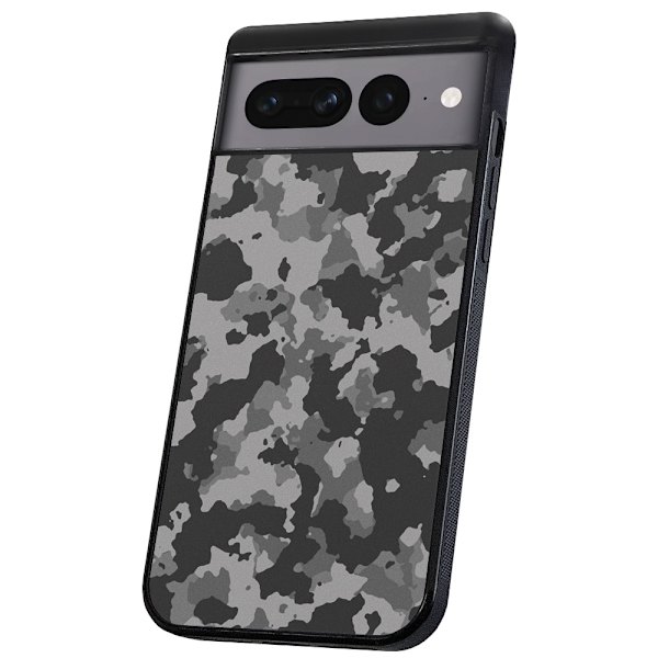 Google Pixel 7A - Deksel/Mobildeksel Kamuflasje
