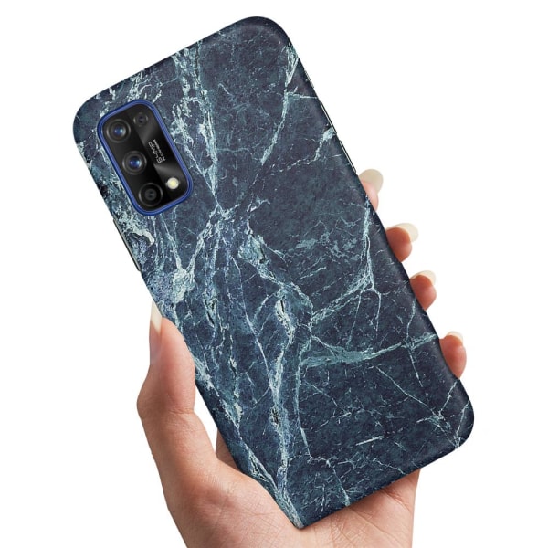 Realme 7 Pro - Cover/Mobilcover Marmor Multicolor