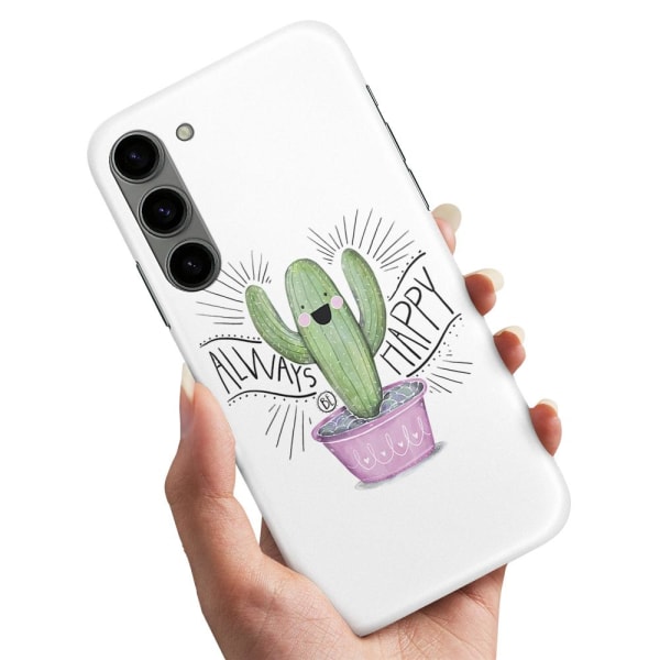 Samsung Galaxy S23 - Skal/Mobilskal Happy Cactus
