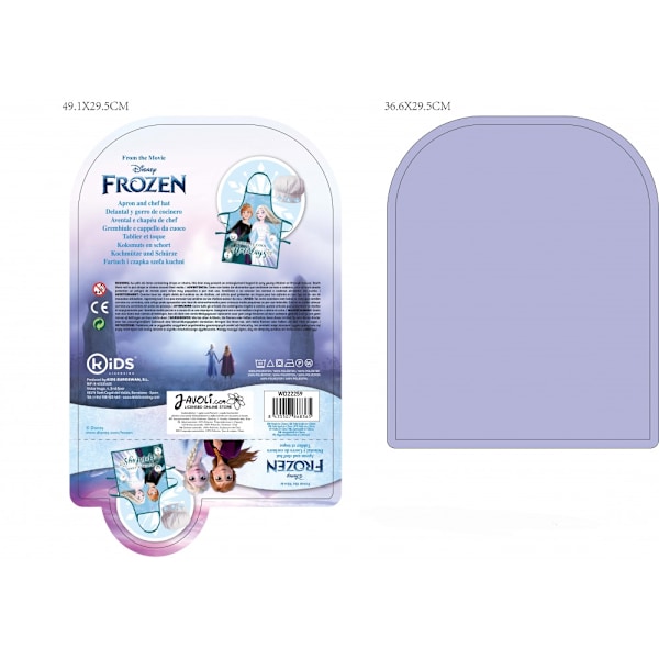 Disney Frost Änglarnas Jul Förkläde för Barn - 2-delat Set