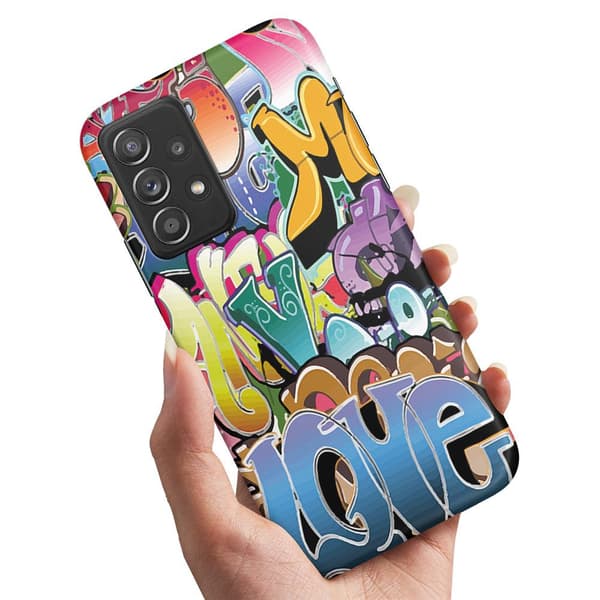Skal / Mobilskal till Samsung Galaxy A53 5G - Graffiti multifärg