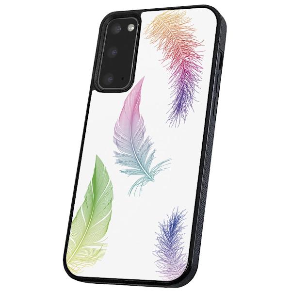 Samsung Galaxy S20 Plus - Skal/Mobilskal Fjädrar