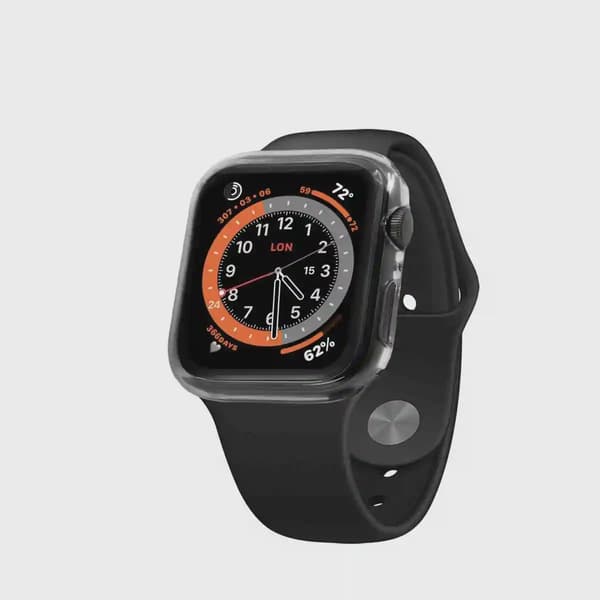 FIXED PURE Skyddsfodral och glas för Apple Watch 41 mm