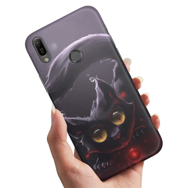 Xiaomi Redmi Note 7 - Cover/Mobilcover Sort Kat