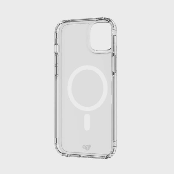 Tech21 Evo Clear MagSafe iPhone 15 Plus Transparent
