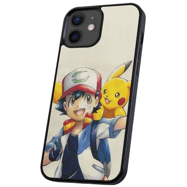 iPhone 12/12 Pro - Deksel/Mobildeksel Pokemon Multicolor