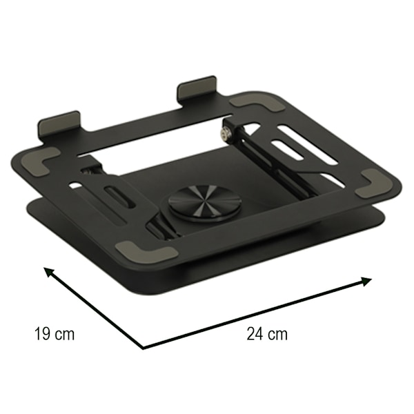 Laptophållare, roterbar, justerbar