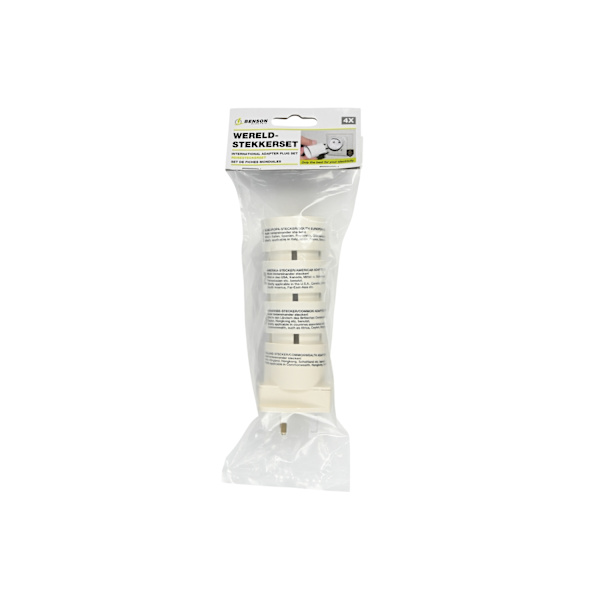Internationellt reseadapter-set