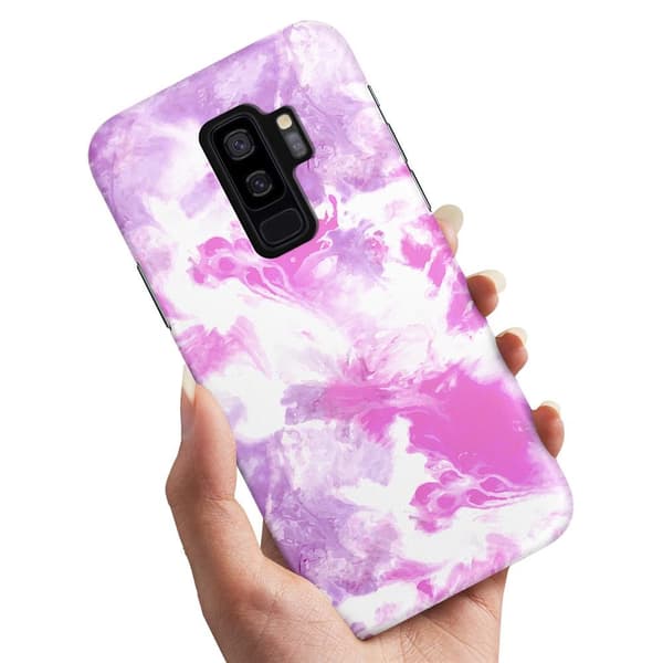 Cover / Mobilcover til Samsung Galaxy S9 Plus - Marmor Multicolor