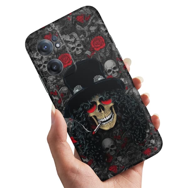 Deksel / Mobildeksel til OnePlus Nord CE 2 5G - Slash Skull
