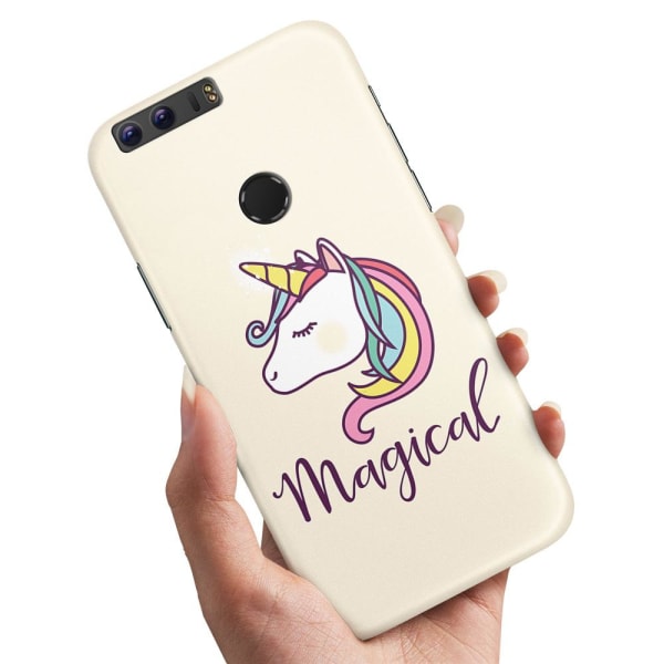 Huawei Honor 8 - Cover/Mobilcover Magisk Pony