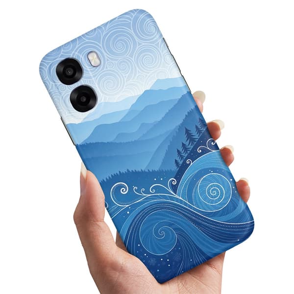 Deksel / Mobildeksel til Oppo A6x 5G - Blue Hills