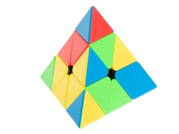 Pyraminx Triangelpuslespill - Logikkpyramide