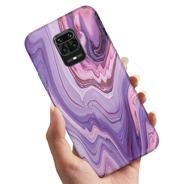 Xiaomi Redmi Note 9 Pro - Cover/Mobilcover Marmor Multicolor